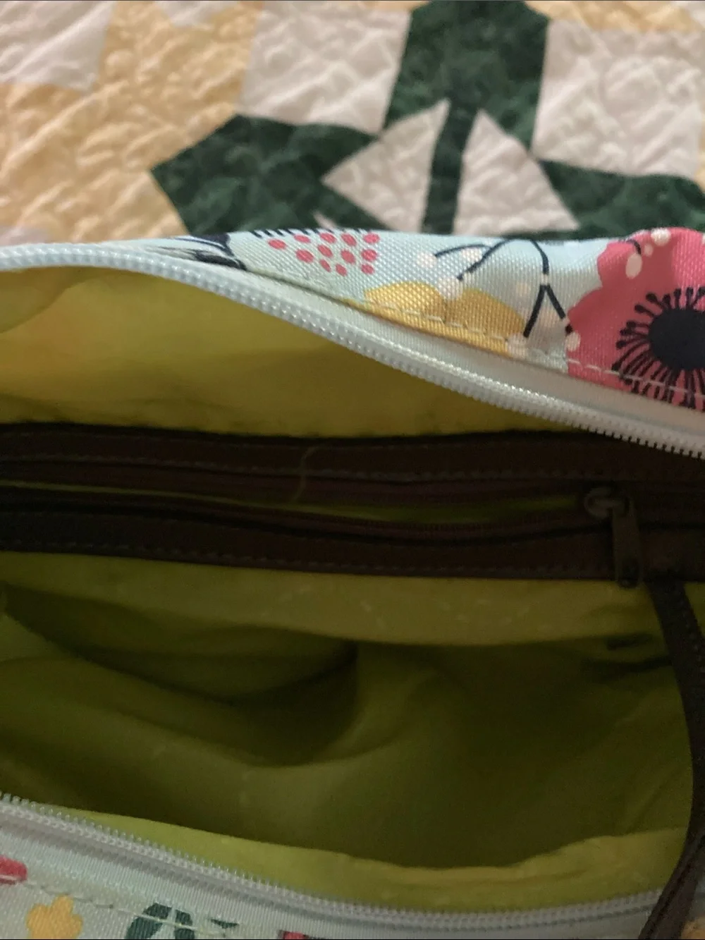 Lily Bloom Hobo bag floral Koala multi colored flowers and cute Koala Bears